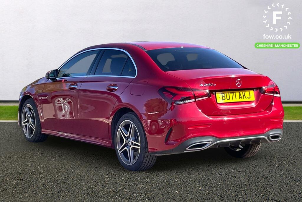Mercedes-Benz A Class A250e Amg Line Premium BU71AKJ Red #2