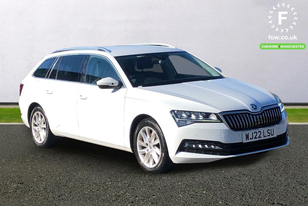 Skoda Superb 2.0 Tdi Cr Se Technology White