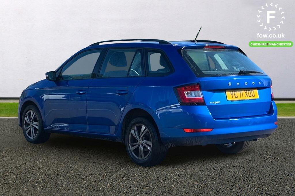 Skoda Fabia 1.0 Tsi Se Dsg YC71XOO Blue #2