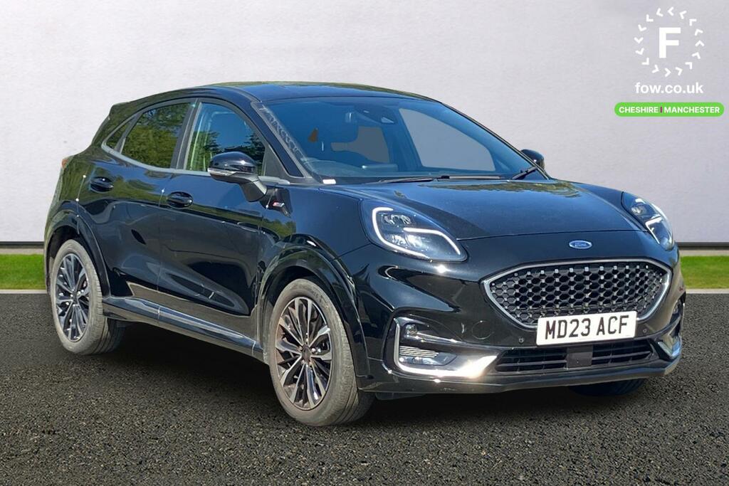 Ford Puma 1.0 Ecoboost Hybrid Mhev St-line Vignale Black
