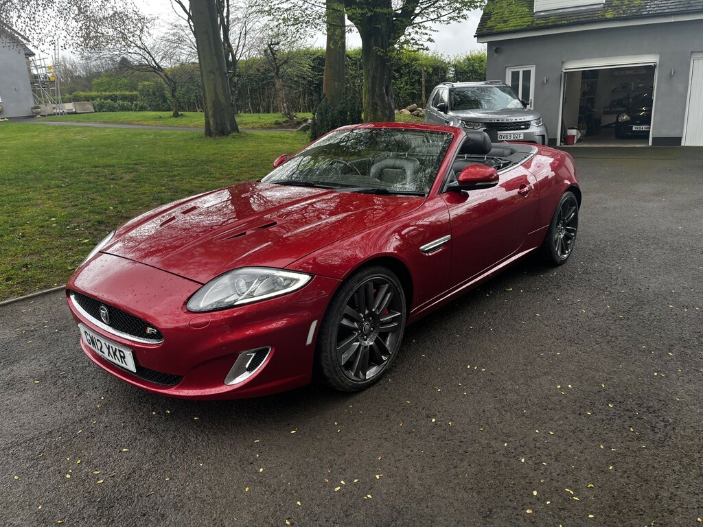 Jaguar XKR Convertible 5.0 V8 Supercharged Convertable,redbl Red #3