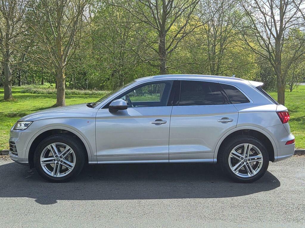 Audi Q5 2.0 Tdi S Line S Tronic Quattro Euro 6 S S YH67RZV Silver #5