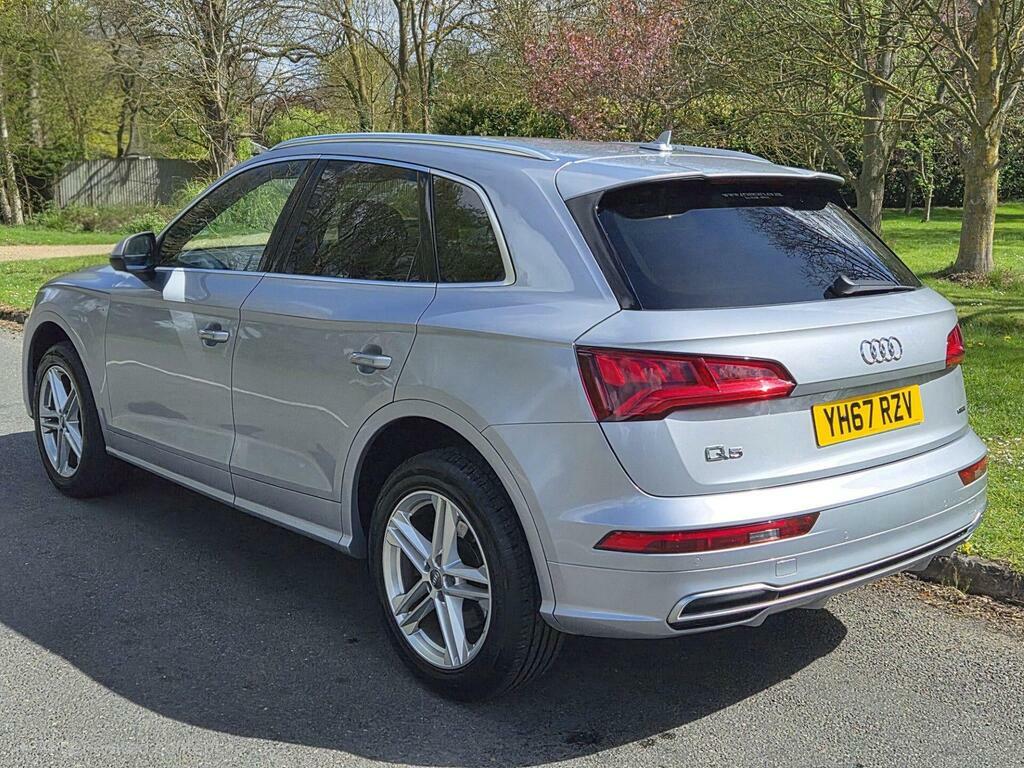 Audi Q5 2.0 Tdi S Line S Tronic Quattro Euro 6 S S YH67RZV Silver #4