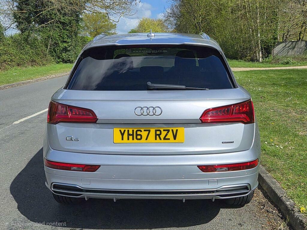 Audi Q5 2.0 Tdi S Line S Tronic Quattro Euro 6 S S YH67RZV Silver #6