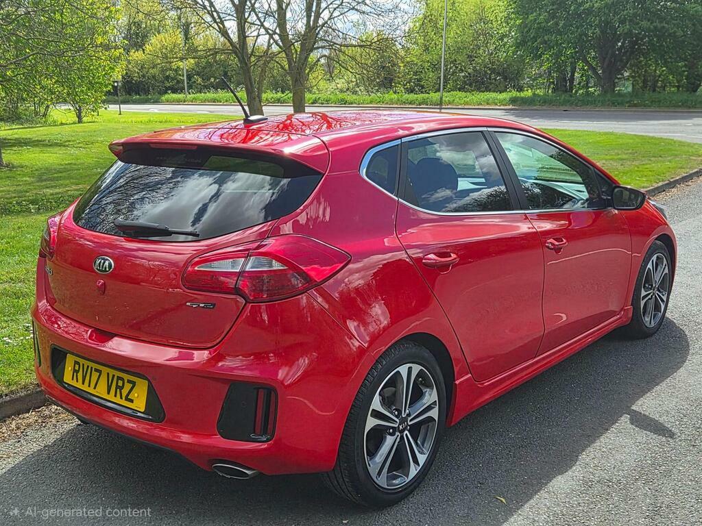 Kia Ceed 1.6 Crdi Gt-line Euro 6 S S RV17VRZ Red #6