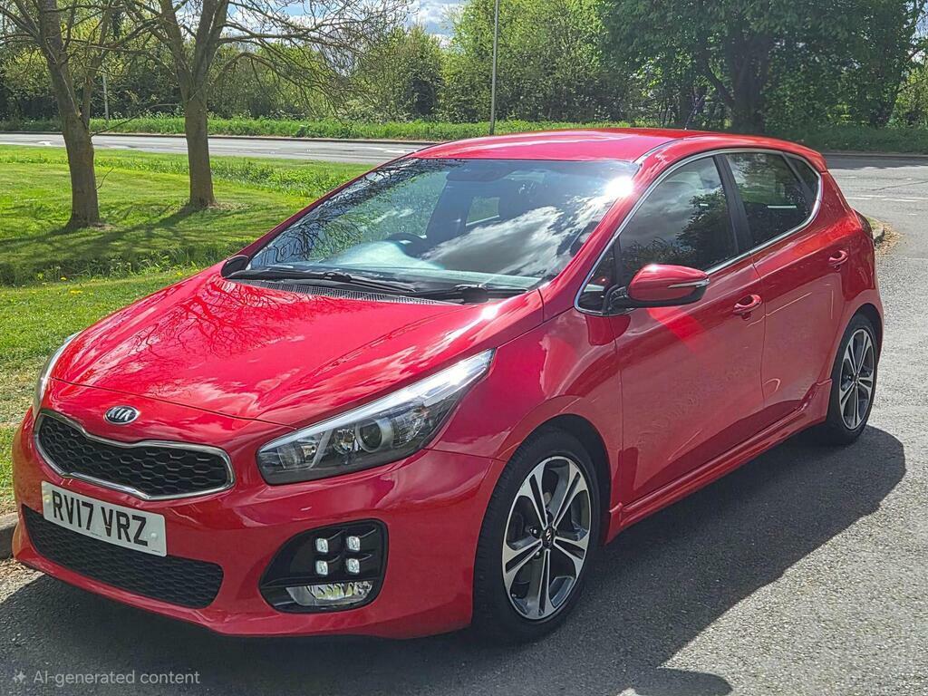 Kia Ceed 1.6 Crdi Gt-line Euro 6 S S RV17VRZ Red #3