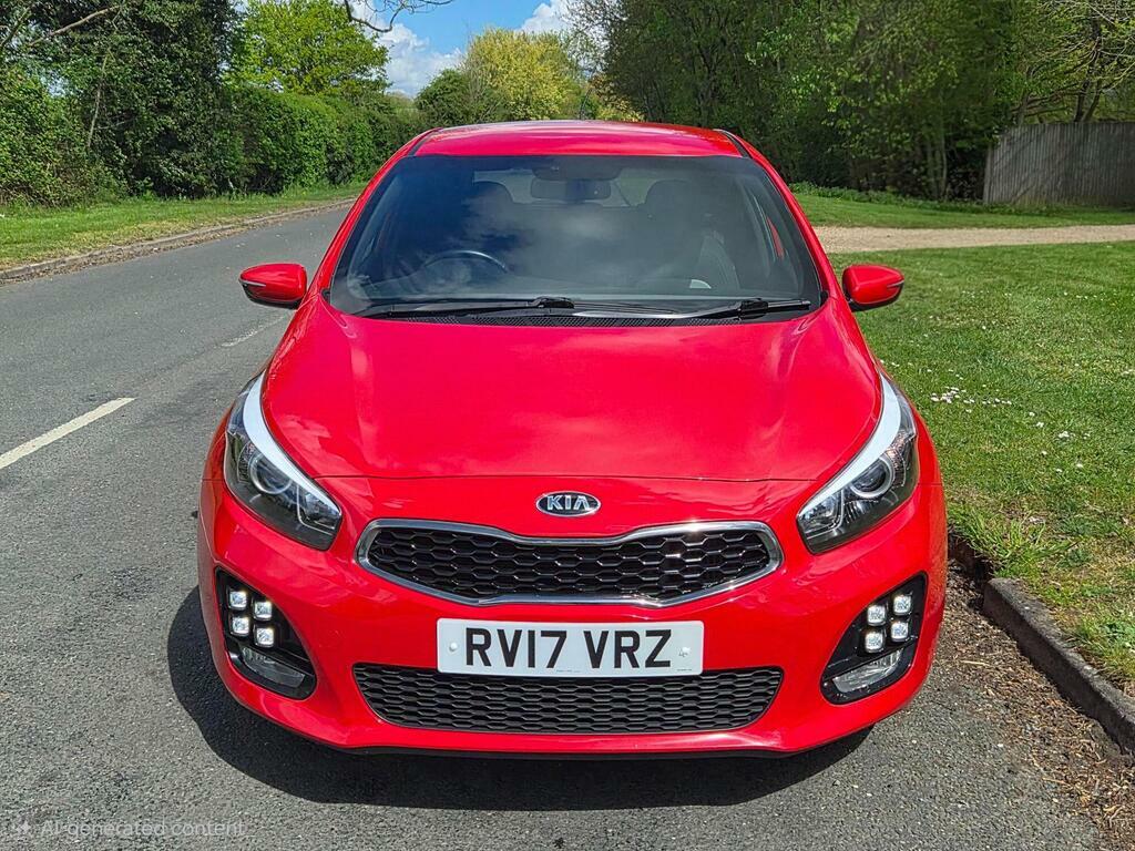 Kia Ceed 1.6 Crdi Gt-line Euro 6 S S RV17VRZ Red #2