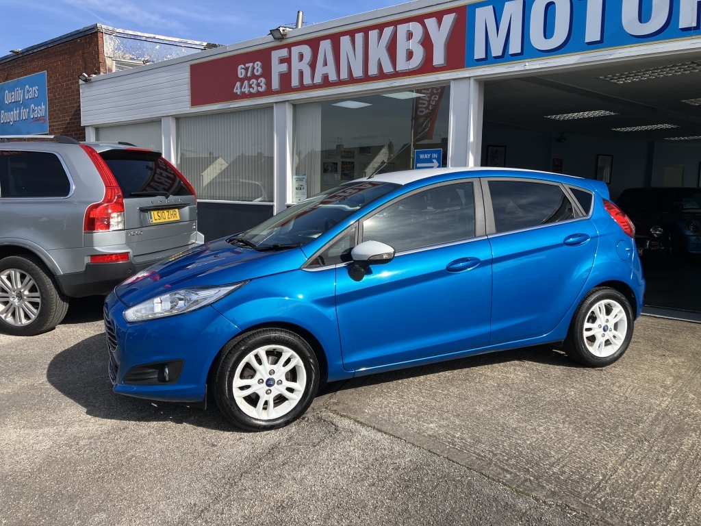 Ford Fiesta 1.2 Zetec Blue Edition Spring BK66RZN Blue #2