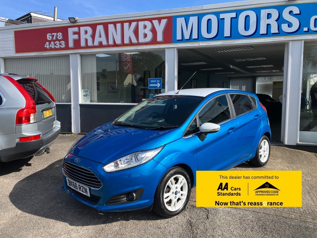 Ford Fiesta 1.2 Zetec Blue Edition Spring Blue