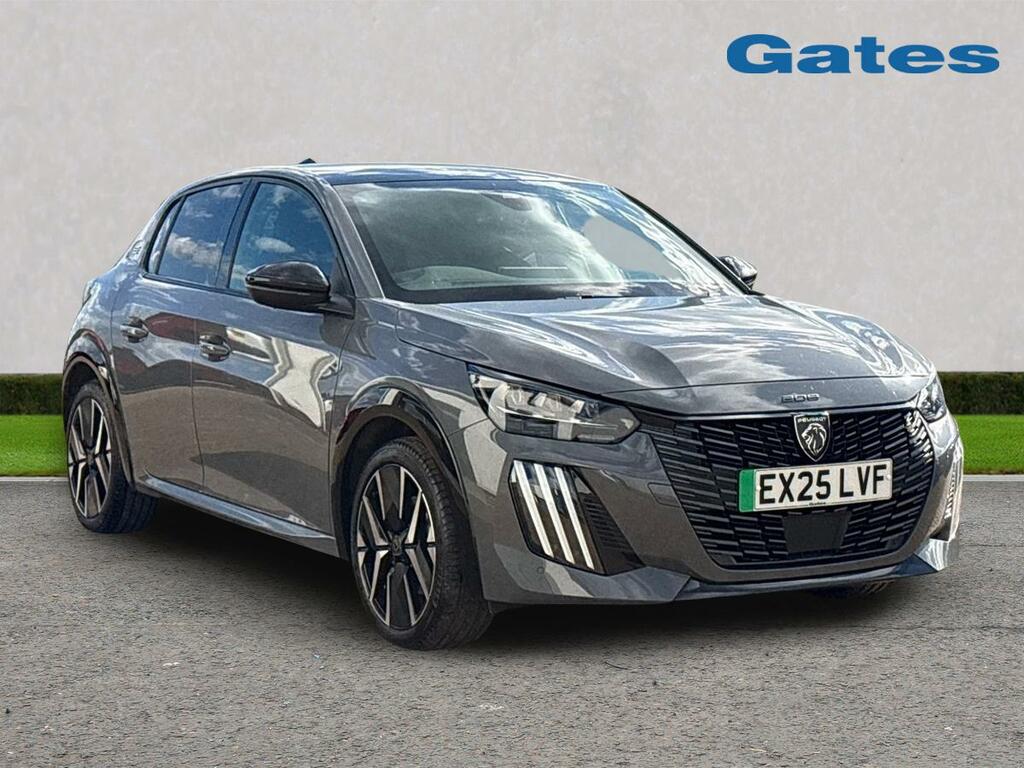 Peugeot e-208 Gt 100Kw 50Kwh Grey