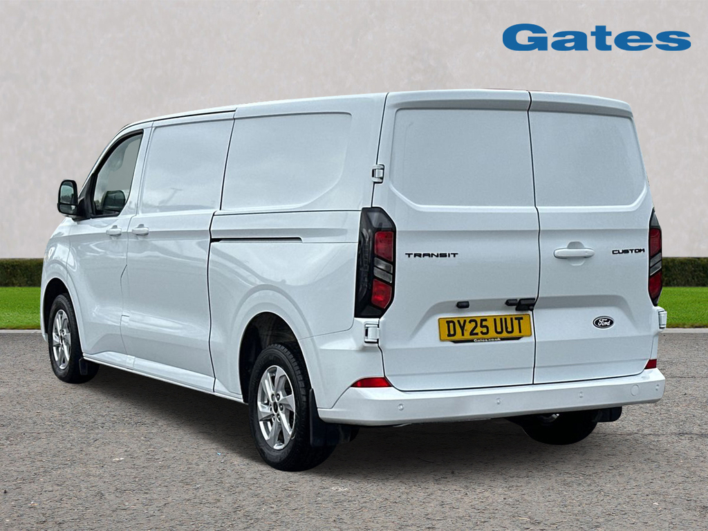 Ford Transit Custom 320 Lwb 2.0 Tdci Limited 136 Ps DY25UUT White #6