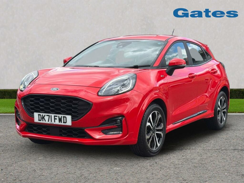 Ford Puma St-line 1.0 Mhev 125Ps DK71FWD Red #3