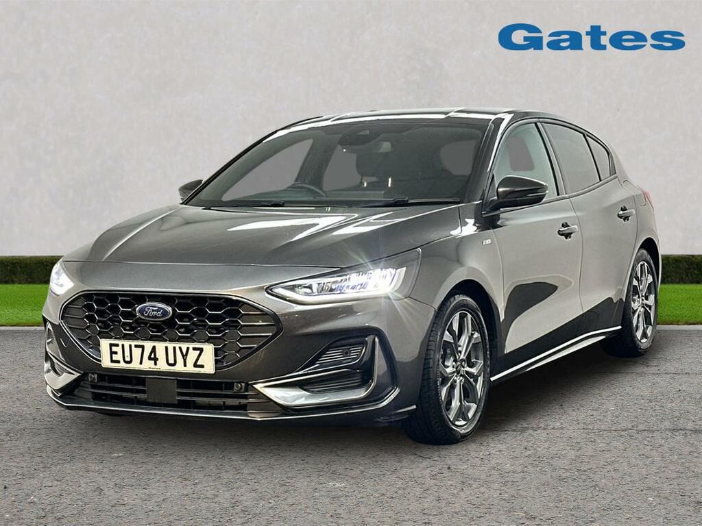 Ford Focus St-line 1.0 Mhev 125Ps EU74UYZ Grey #3