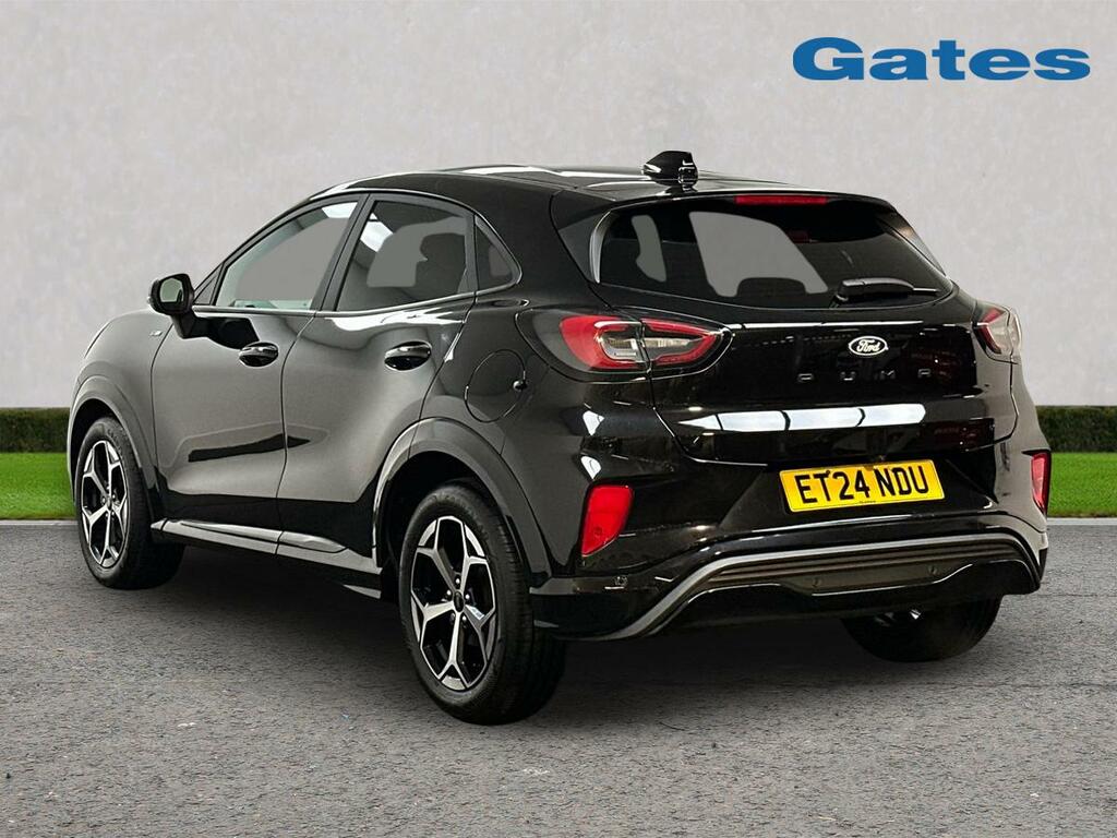 Ford Puma St-line 1.0 Mhev 125Ps ET24NDU Black #5
