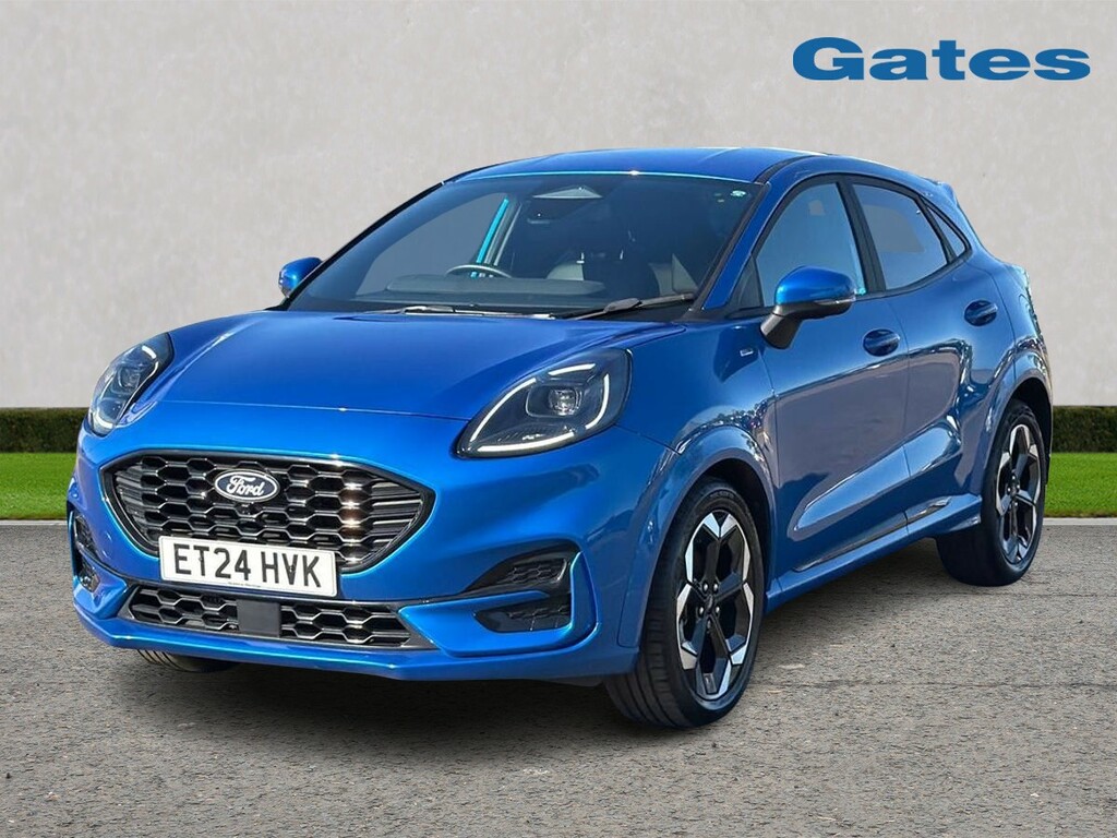Ford Puma St-line X 1.0 Mhev 155Ps ET24HVK Blue #3