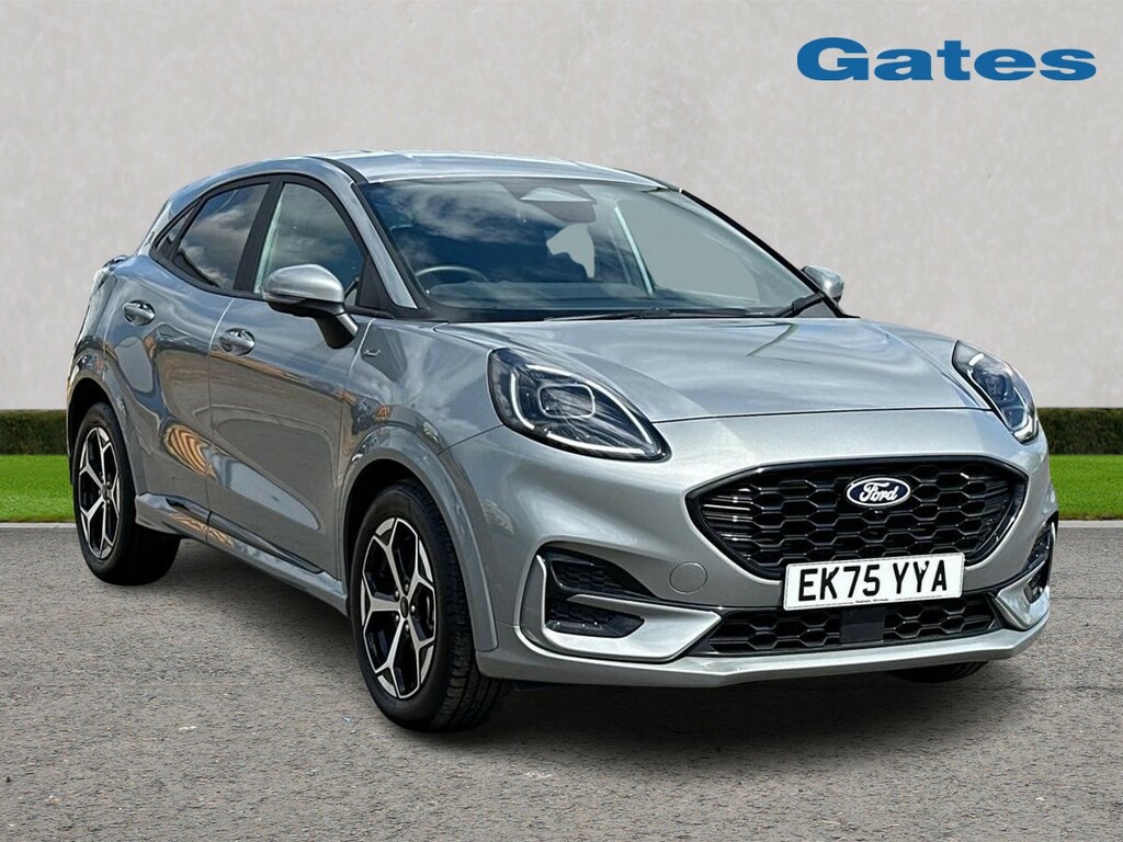 Ford Puma St-line 1.0 Mhev 125Ps Silver