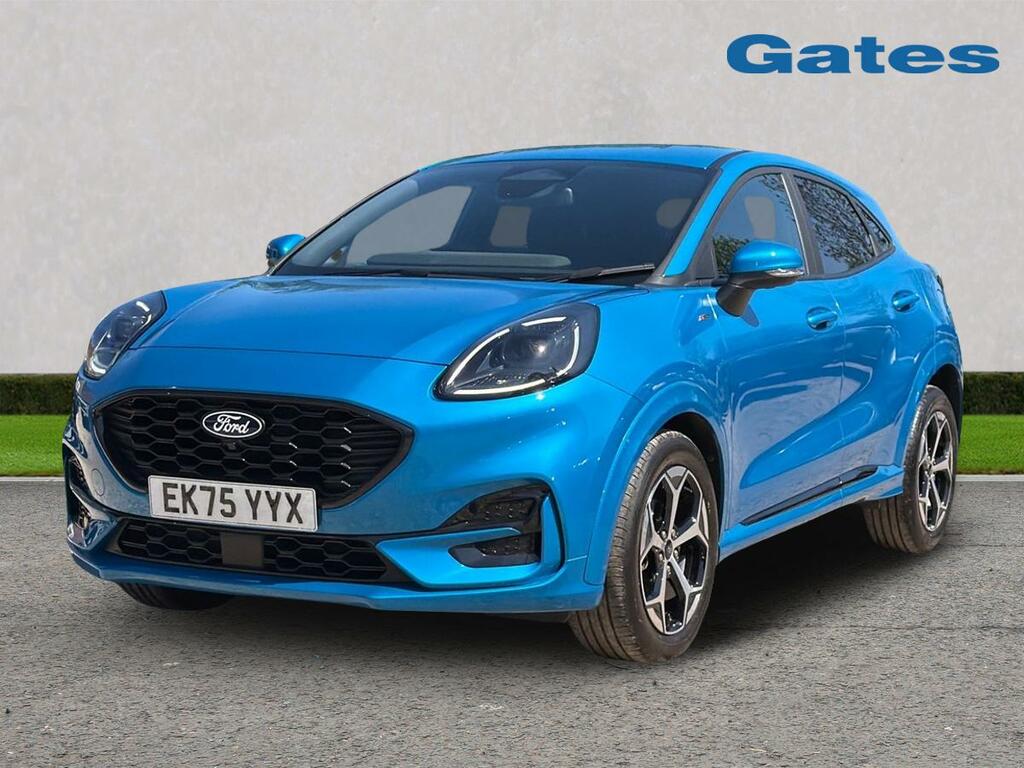Ford Puma St-line 1.0 Mhev 125Ps EK75YYX Blue #3