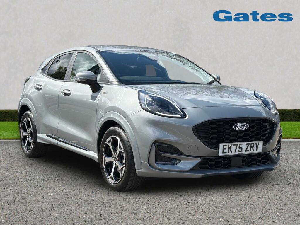Ford Puma St-line 1.0 Mhev 125Ps Silver