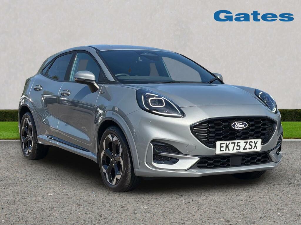Ford Puma St-line X 1.0 Mhev 125Ps Silver