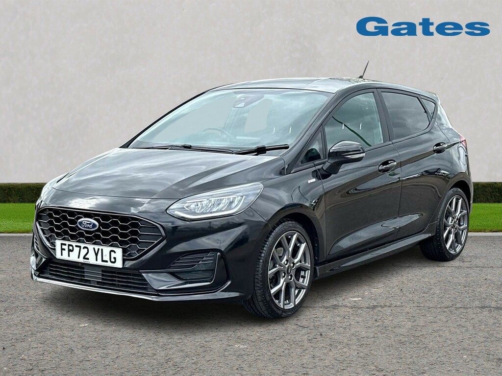 Ford Fiesta St-line 1.0 Mhev 125Ps FP72YLG Black #3