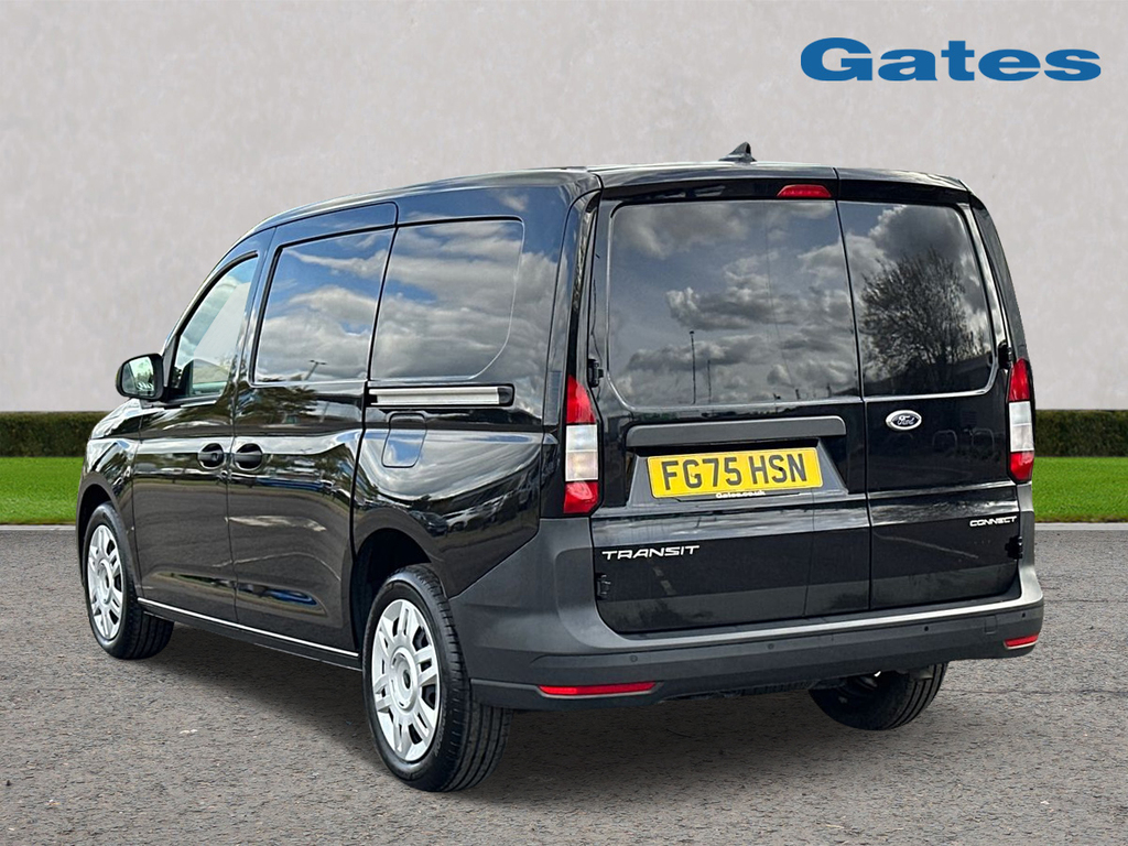Ford Transit Connect 230 Lwb 2.0 Tdci Trend 102Ps FG75HSN Black #6