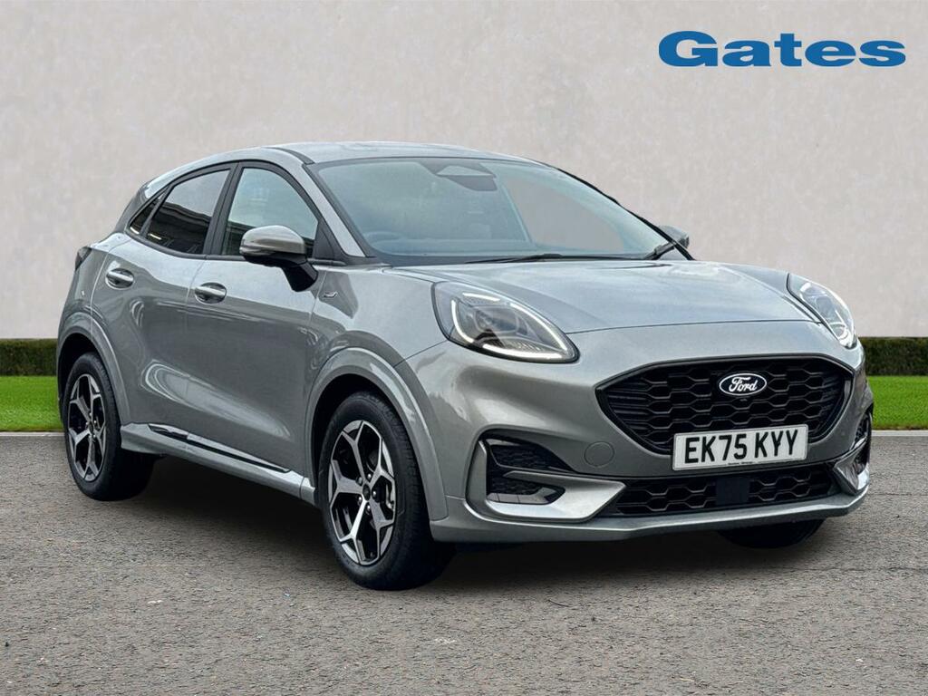 Ford Puma St-line 1.0 Mhev 125Ps Silver