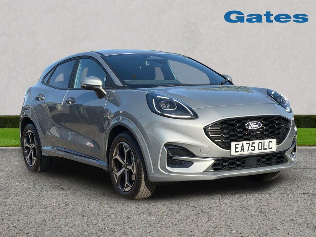 Ford Puma St-line 1.0 Mhev 125Ps Silver