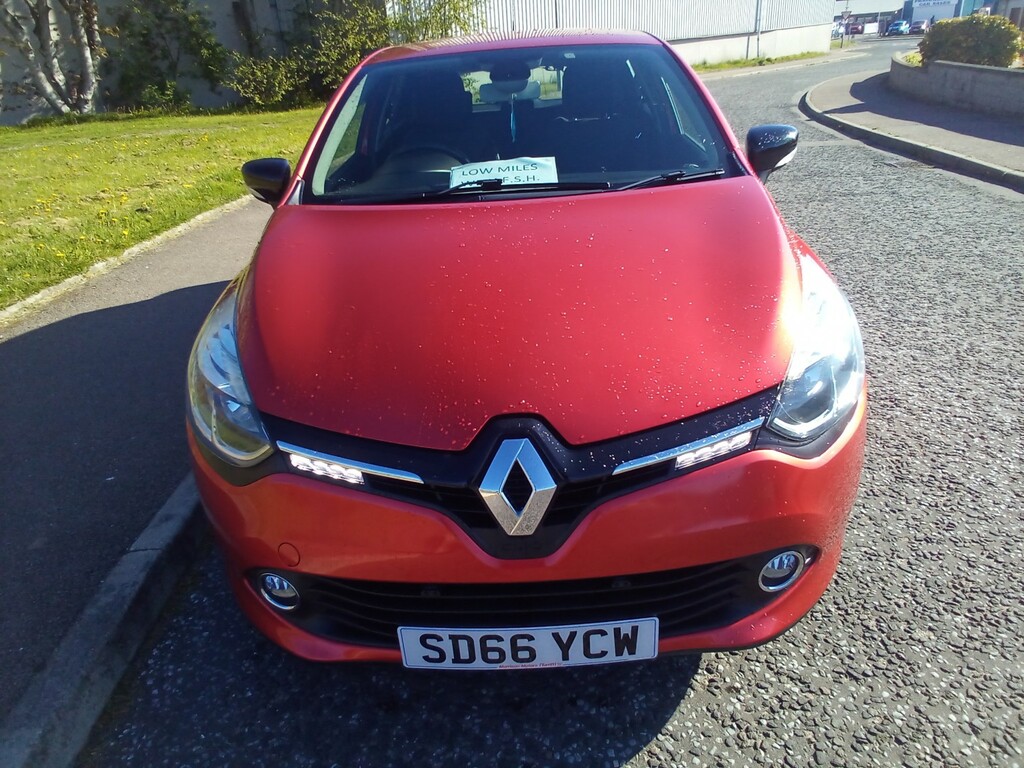 Renault Clio Hatchback Dynamique Nav 0.9 Tce 90 201666 SD66YCW Red #2