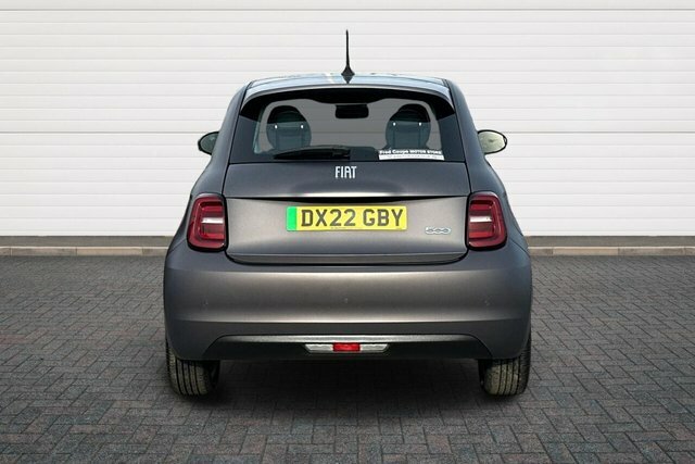 Fiat 500E Icon Hatchback DX22GBY Grey #4
