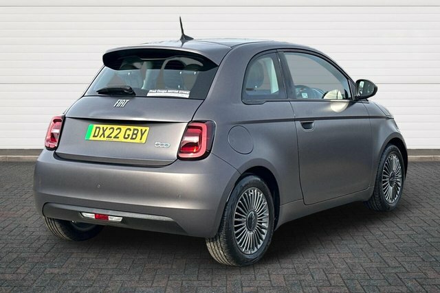 Fiat 500E Icon Hatchback DX22GBY Grey #3