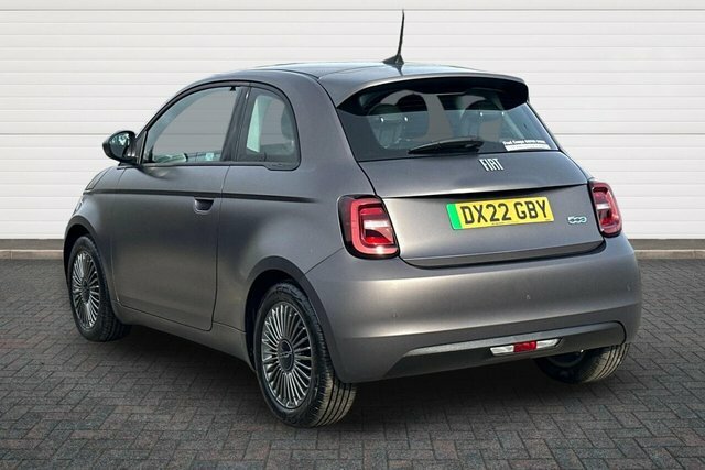 Fiat 500E Icon Hatchback DX22GBY Grey #5