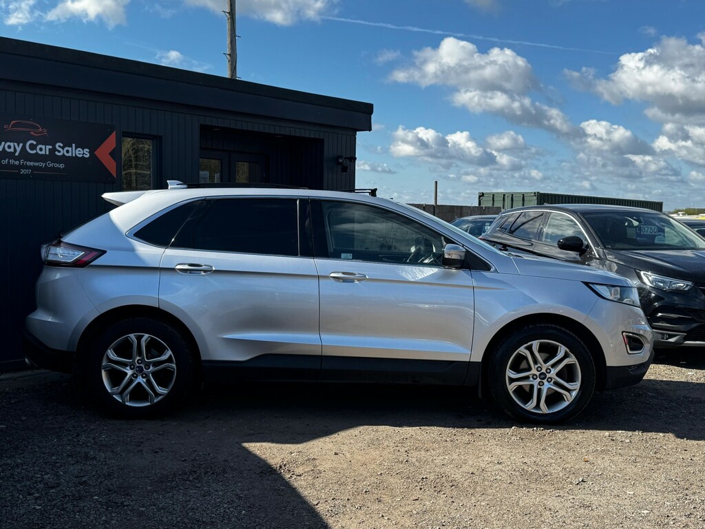 Ford Edge Suv 2.0 Tdci Titanium Suv Powershift Aw EY66LKX Silver #2
