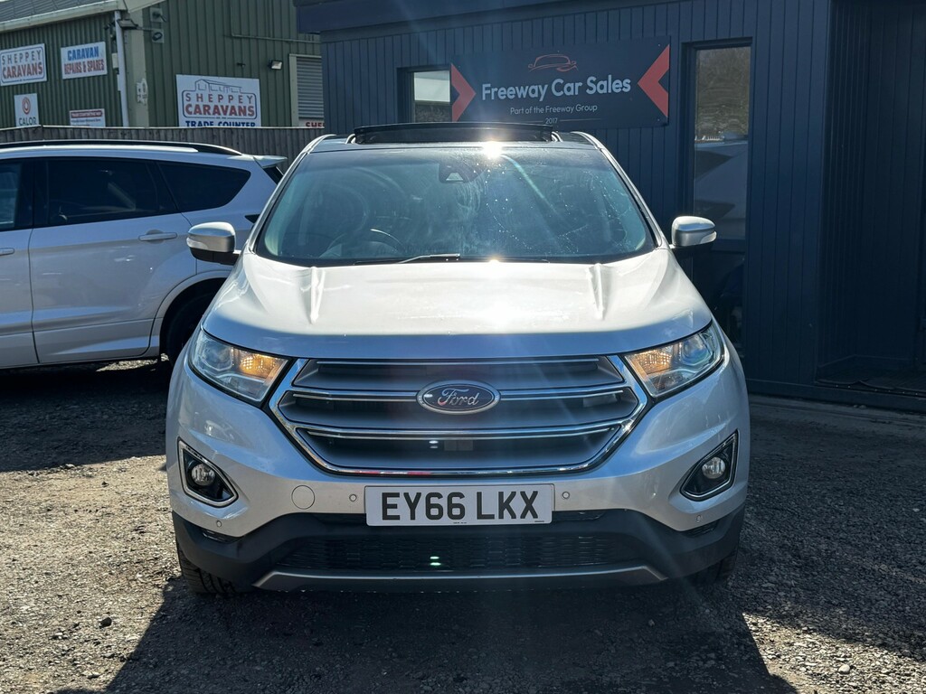 Ford Edge Suv 2.0 Tdci Titanium Suv Powershift Aw EY66LKX Silver #4