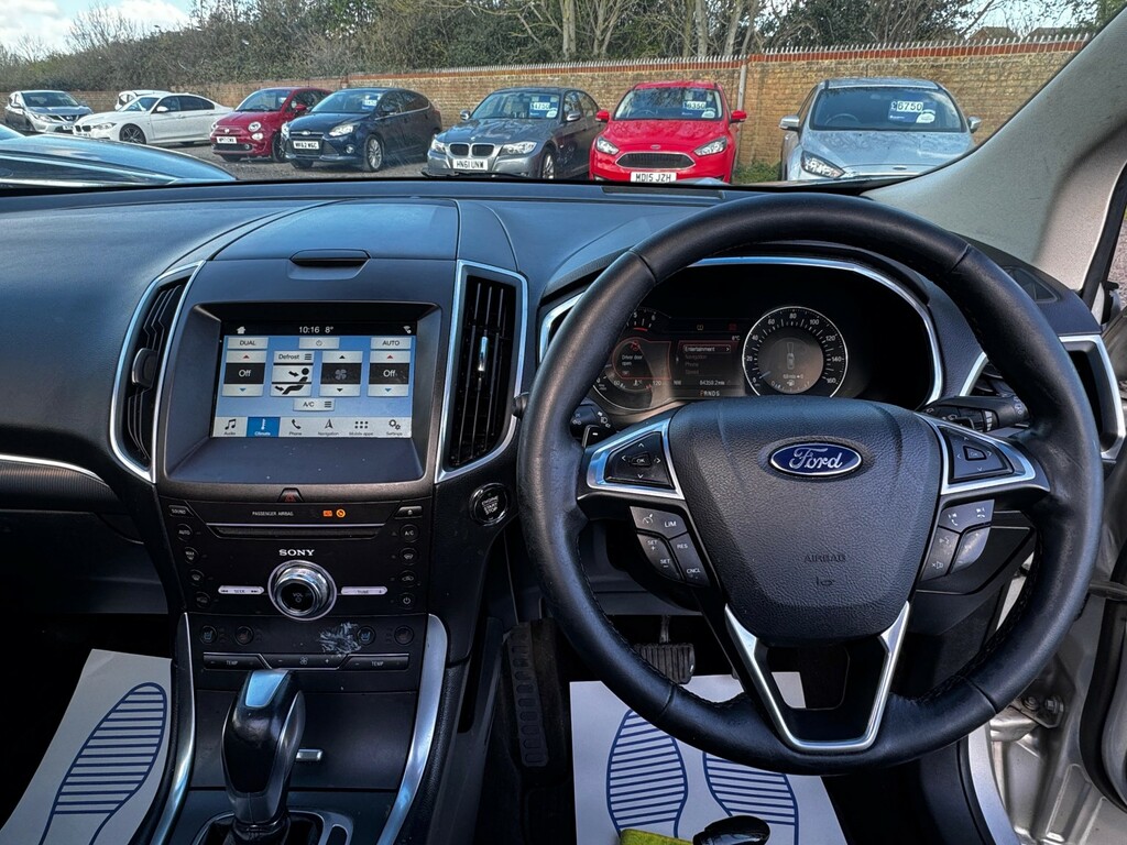 Ford Edge Suv 2.0 Tdci Titanium Suv Powershift Aw EY66LKX Silver #6