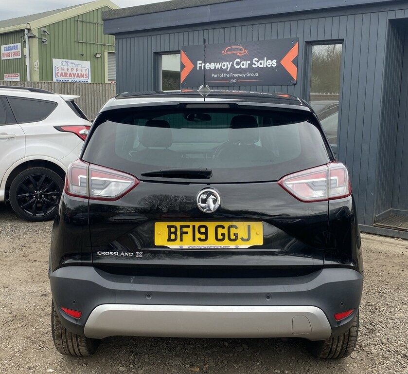 Vauxhall Crossland X Suv 1.2 Elite Nav Suv Euro 6 83 BF19GGJ Black #6