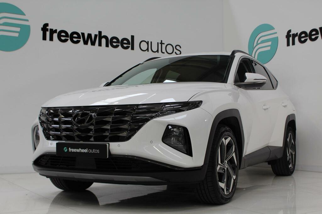 Hyundai Tucson 1.6 H T-gdi Premium Euro 6 Ss E023XFM White #4