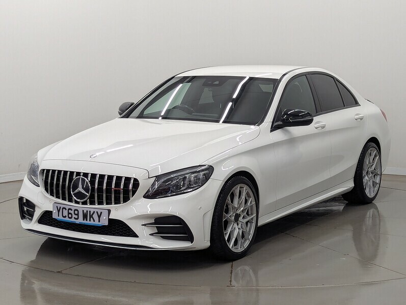 Mercedes-Benz C Class C43 V6 Amg YC69WKY White #6