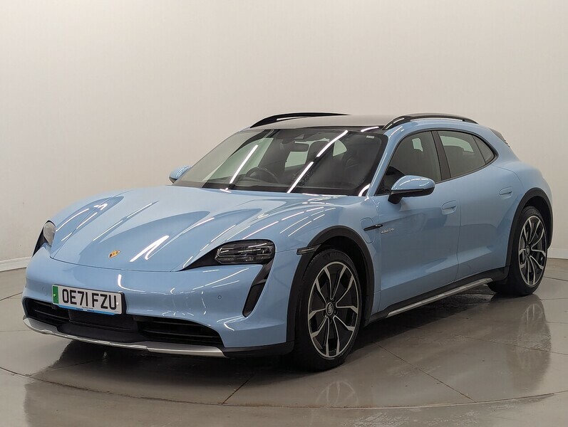 Porsche Taycan Performance Plus 4 OE71FZU Blue #6