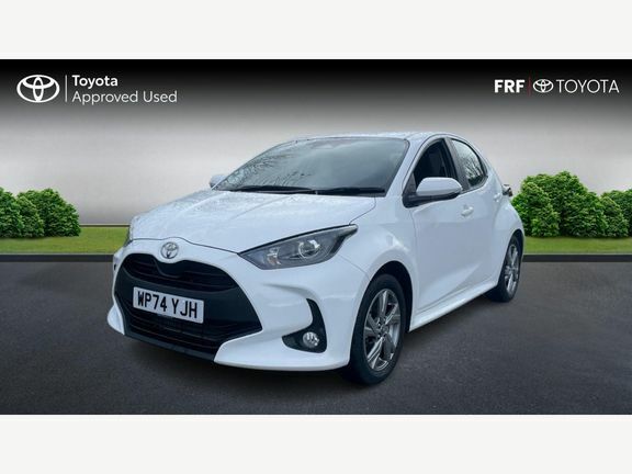 Toyota Yaris Icon WP74YJH White #3