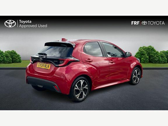 Toyota Yaris Design CV24NLN Red #2