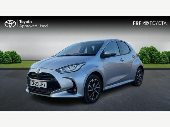 Toyota Yaris Design Hybrid Parking Pack Nav CF23JFV Silver #3