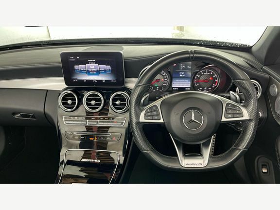 Mercedes-Benz C Class 4.0 C63 V8 Biturbo Amg Premium Cabriolet Spds Mc WN67MZX Silver #5