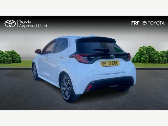 Toyota Yaris Excel OE72EOL White #4
