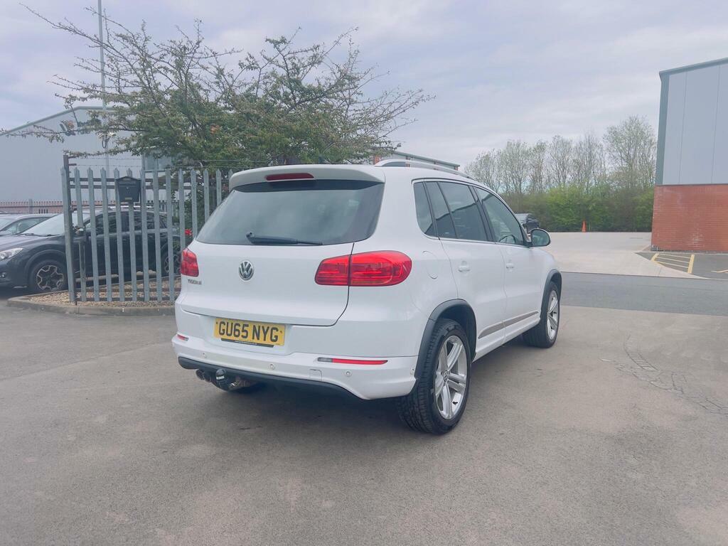 Volkswagen Tiguan 2.0 Tdi Bluemotion Tech R-line Dsg 4Wd Euro 6 S S GU65NYG White #4