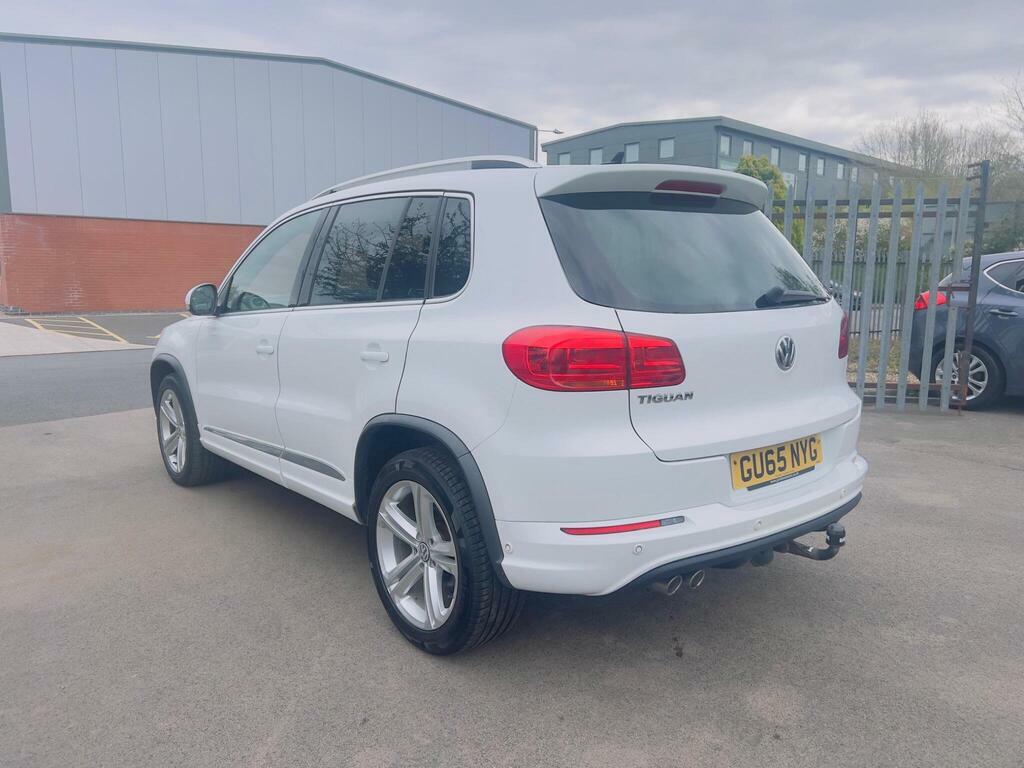 Volkswagen Tiguan 2.0 Tdi Bluemotion Tech R-line Dsg 4Wd Euro 6 S S GU65NYG White #6