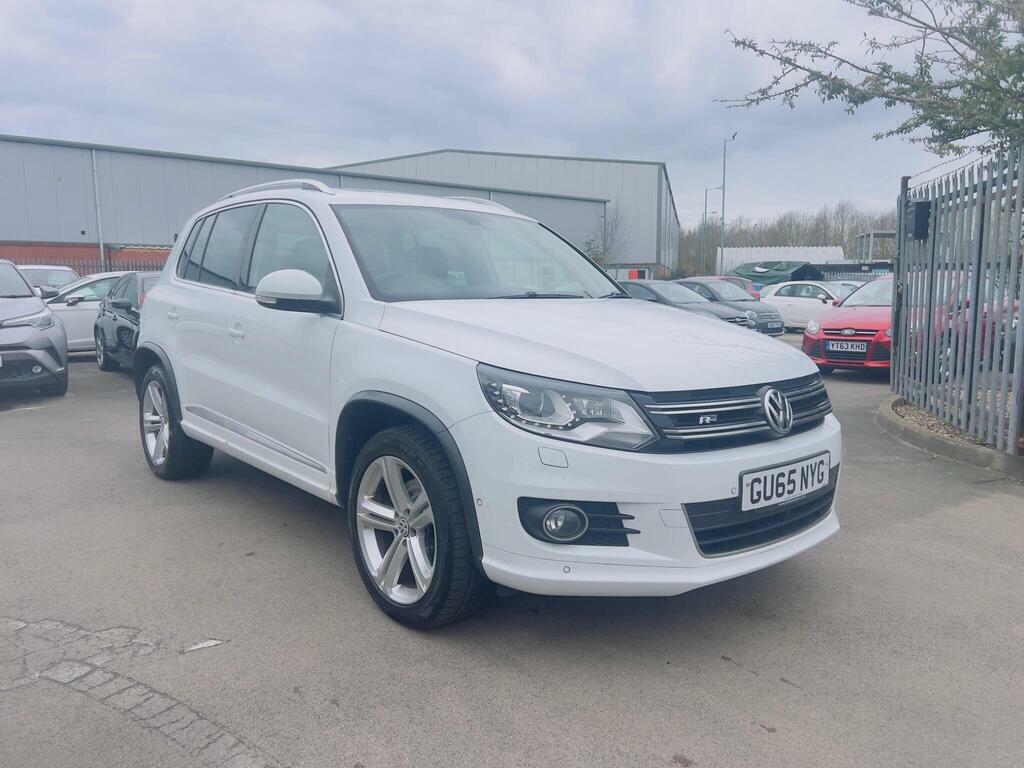 Volkswagen Tiguan 2.0 Tdi Bluemotion Tech R-line Dsg 4Wd Euro 6 S S White