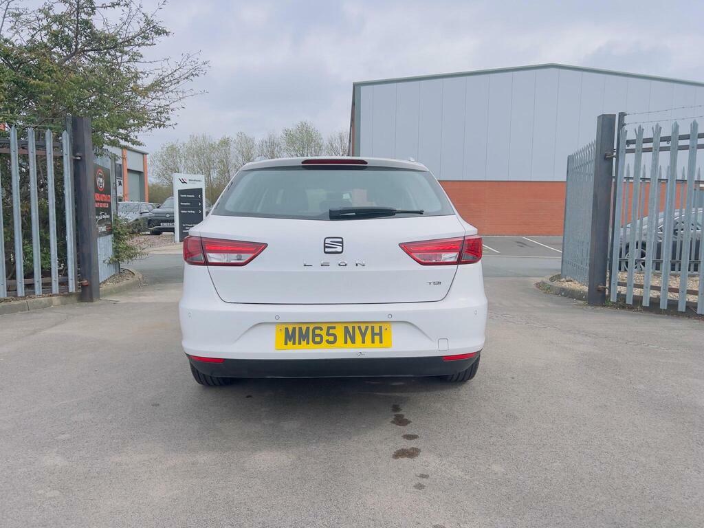 Seat Leon 1.6 Tdi Se Technology Business Sport Tourer Euro 6 MM65NYH White #5