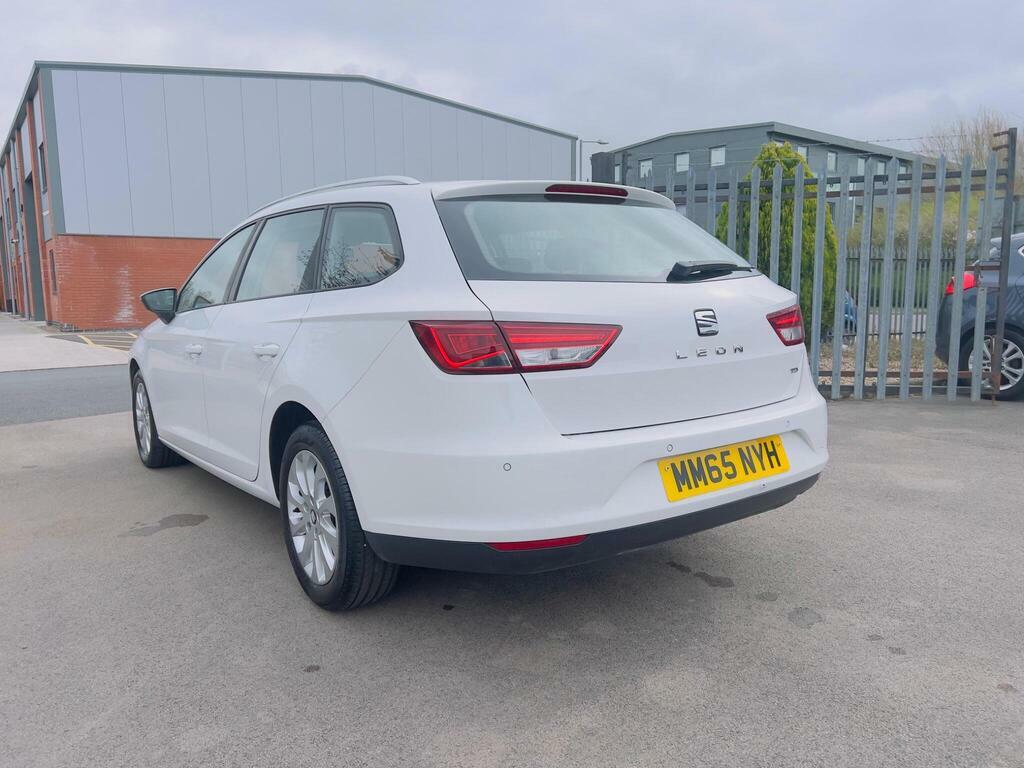 Seat Leon 1.6 Tdi Se Technology Business Sport Tourer Euro 6 MM65NYH White #6