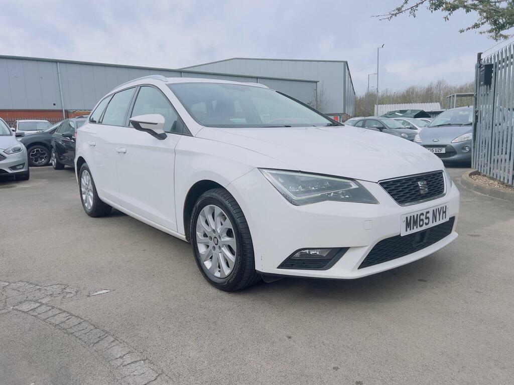 Seat Leon 1.6 Tdi Se Technology Business Sport Tourer Euro 6 White
