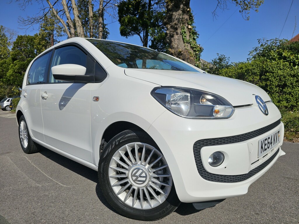 Volkswagen Up 1.0 Bluemotion Tech High Up 2014 KE64KVT White #2